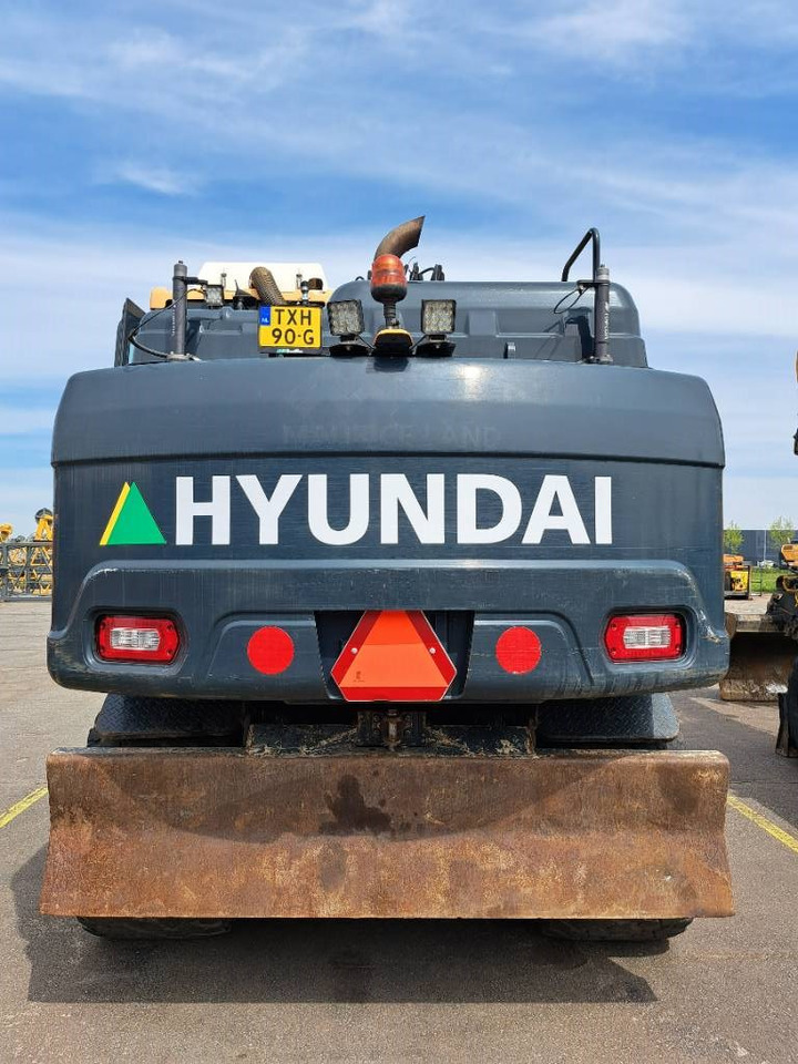 Колёсный экскаватор Hyundai HW140 + Tiltrotator + GPS: фото 9