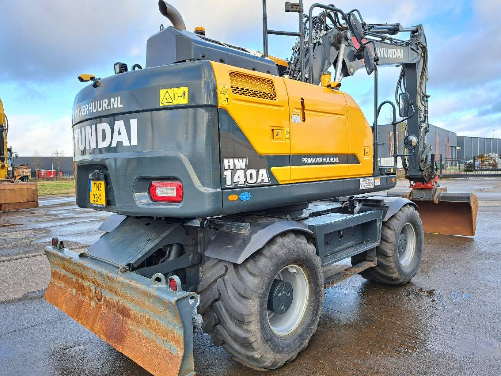 Hyundai HW140A + Tiltrotator - Колёсный экскаватор: фото 3 Hyundai HW140A + Tiltrotator - Колёсный экскаватор: фото 3
