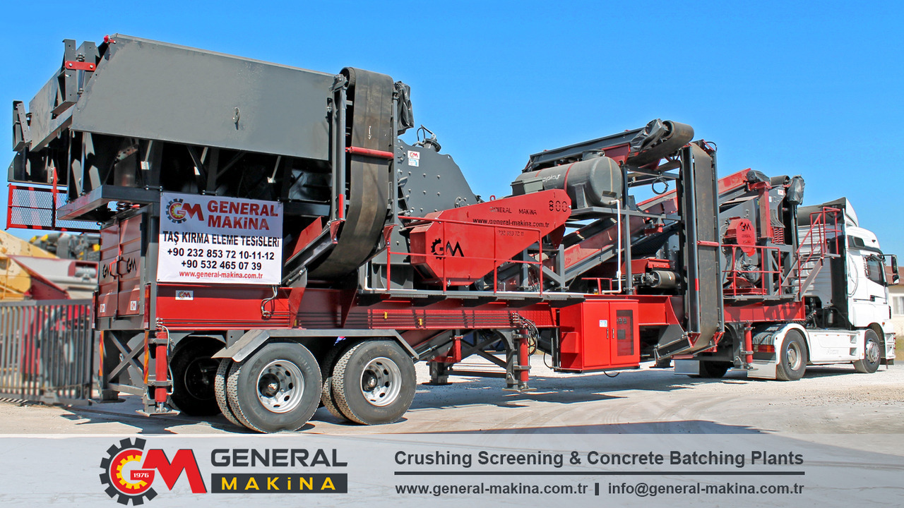 General Makina 800 Series Mobile Impact Crusher Plant - Ударная дробилка: фото 1 General Makina 800 Series Mobile Impact Crusher Plant - Ударная дробилка: фото 1