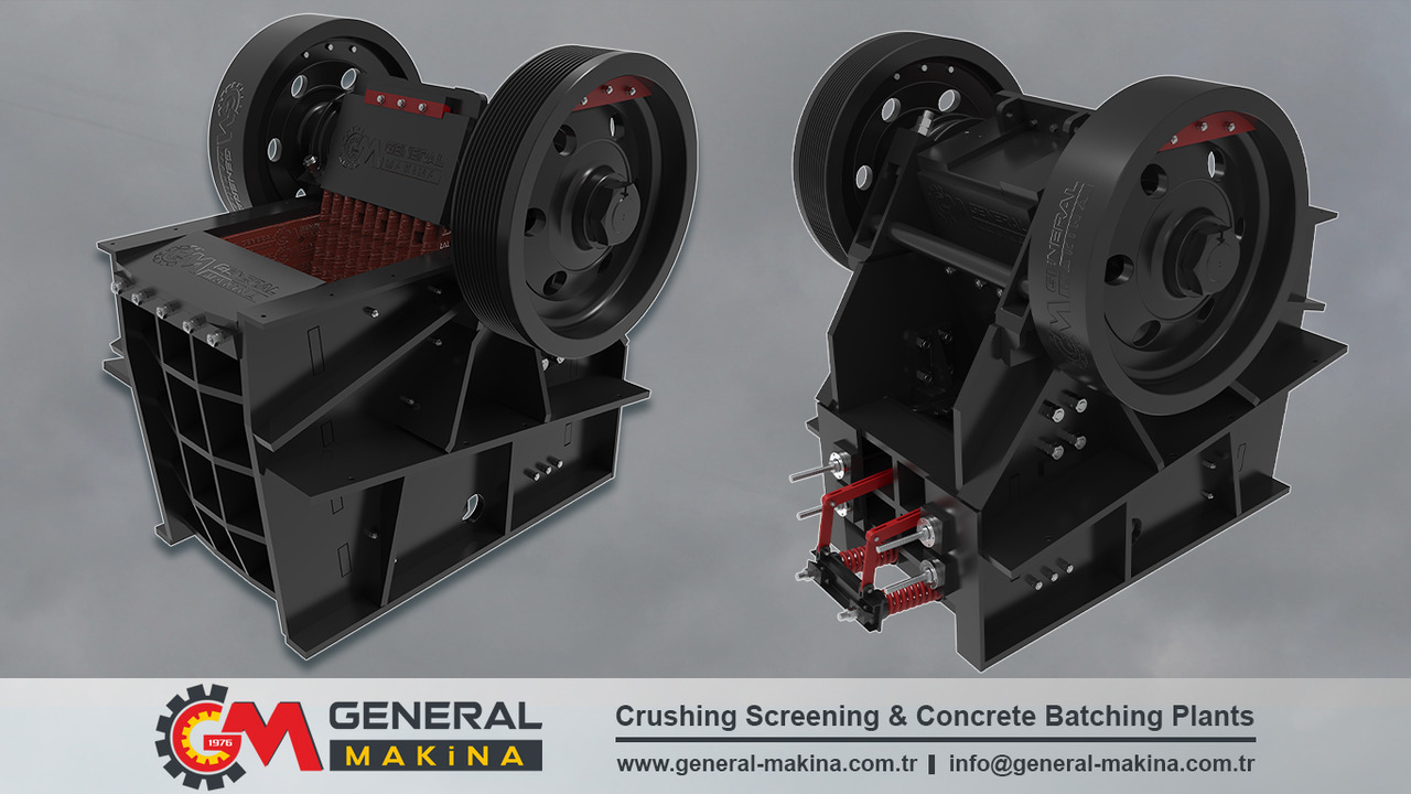 General Makina High Quality Jaw Crusher - Щековая дробилка: фото 4 General Makina High Quality Jaw Crusher - Щековая дробилка: фото 4