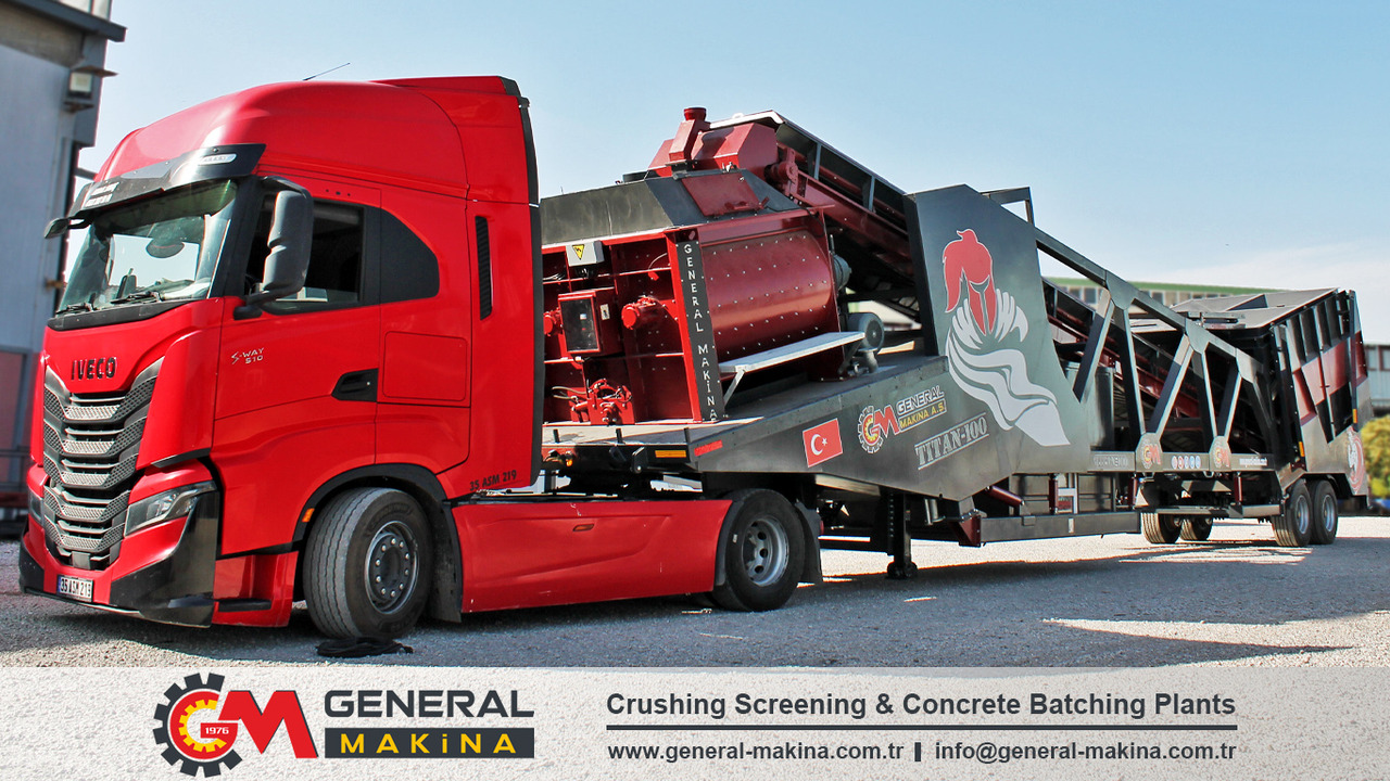General Makina Titan 100 m3 Mobile Concrete Batching Plant - Бетонный завод: фото 3 General Makina Titan 100 m3 Mobile Concrete Batching Plant - Бетонный завод: фото 3