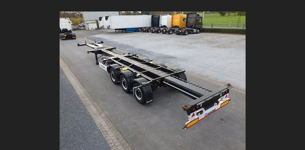 Krone Podkontenerowa - Полуприцеп-контейнеровоз/ Сменный кузов: фото 2 Krone Podkontenerowa - Полуприцеп-контейнеровоз/ Сменный кузов: фото 2