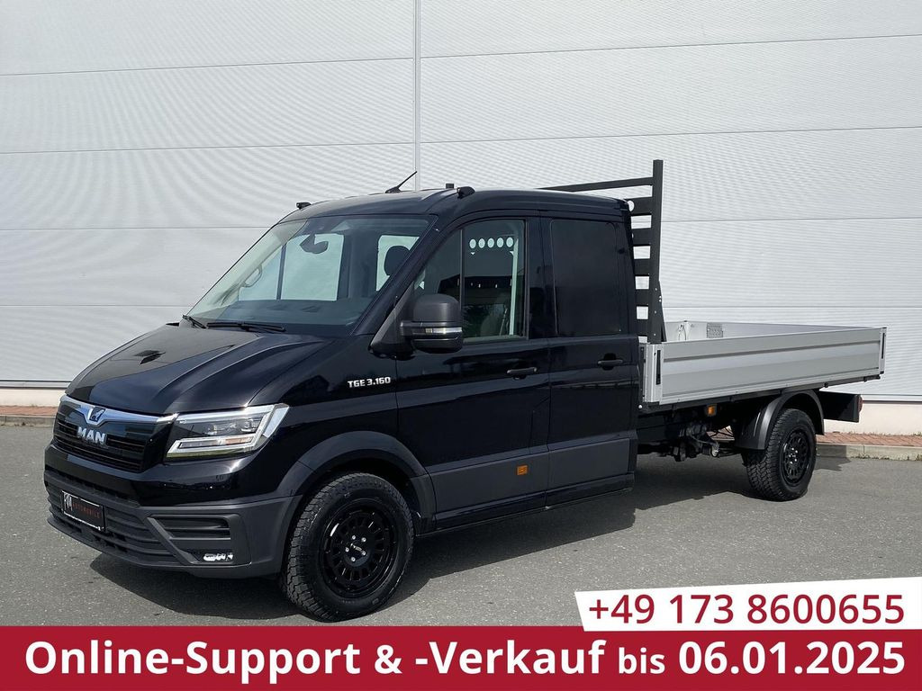 Легковой автомобиль MAN TGE 3.160 Pritsche DOKA LR HECK AHK 3.5t ACC NAV: фото 1