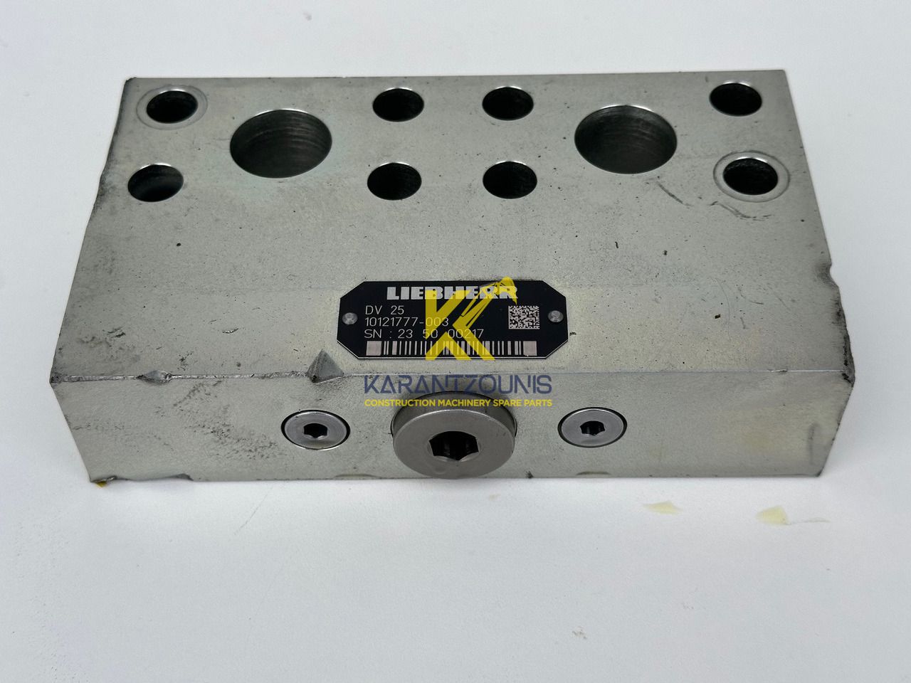 Liebherr Dämpfungsventil ID-Nr.10121777. P924 COMP, P926, R926, R916, R922, R924 COMP, R924, R926 COMP, R926, R930, R936, R946, R950 T, R960 T. #10121777.30.12## - Поворотный редуктор для Экскаваторов: фото 1 Liebherr Dämpfungsventil ID-Nr.10121777. P924 COMP, P926, R926, R916, R922, R924 COMP, R924, R926 COMP, R926, R930, R936, R946, R950 T, R960 T. #10121777.30.12## - Поворотный редуктор для Экскаваторов: фото 1