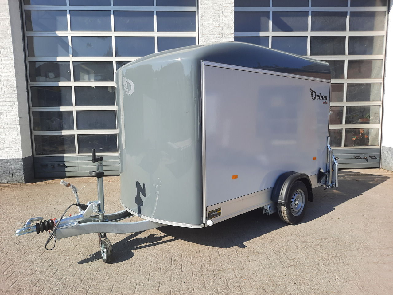 Прицеп для легкового автомобиля Cargo Roadster 400 312x164x184cm Sandwich Poly irongrey Seitentür Pullman 1300kg: фото 10