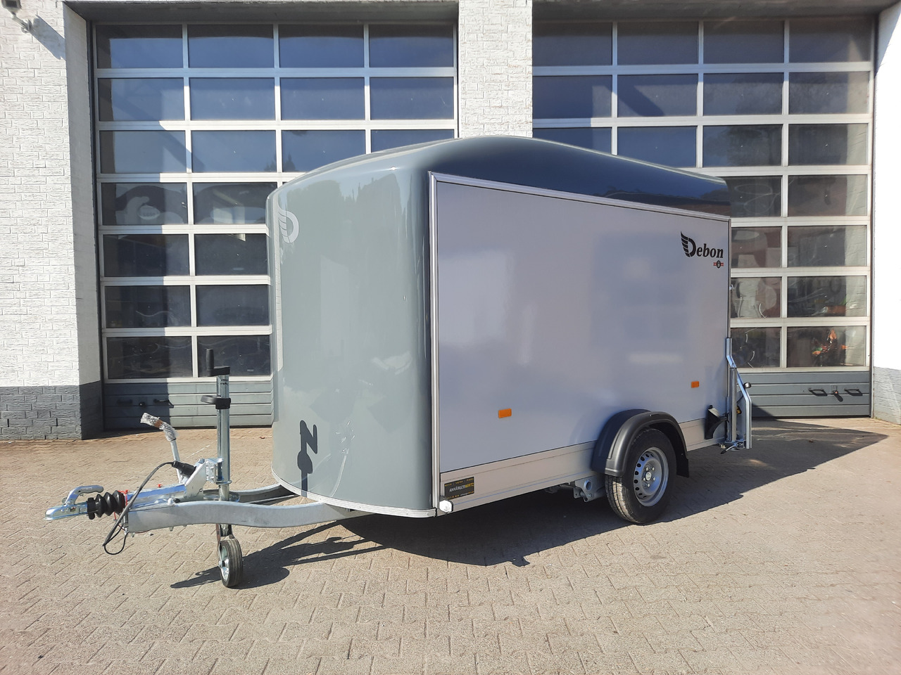 Прицеп для легкового автомобиля Cargo Roadster 400 312x164x184cm Sandwich Poly irongrey Seitentür Pullman 1300kg: фото 8