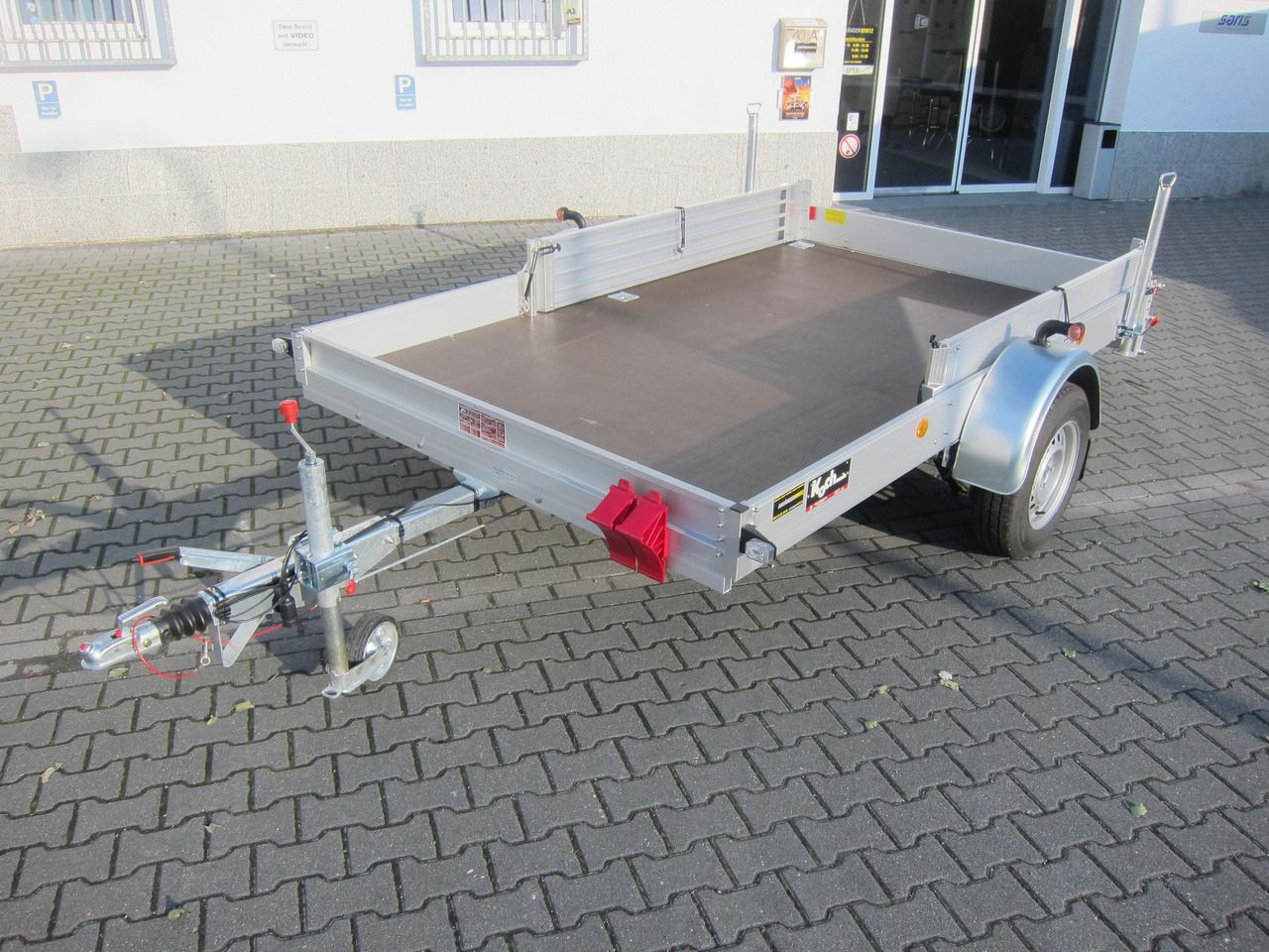 Smart Kleinwagen Transport Anhänger Koch Aluline 300x185x20cm 1500kg 100 km/H - Прицеп для спецтехники: фото 5 Smart Kleinwagen Transport Anhänger Koch Aluline 300x185x20cm 1500kg 100 km/H - Прицеп для спецтехники: фото 5