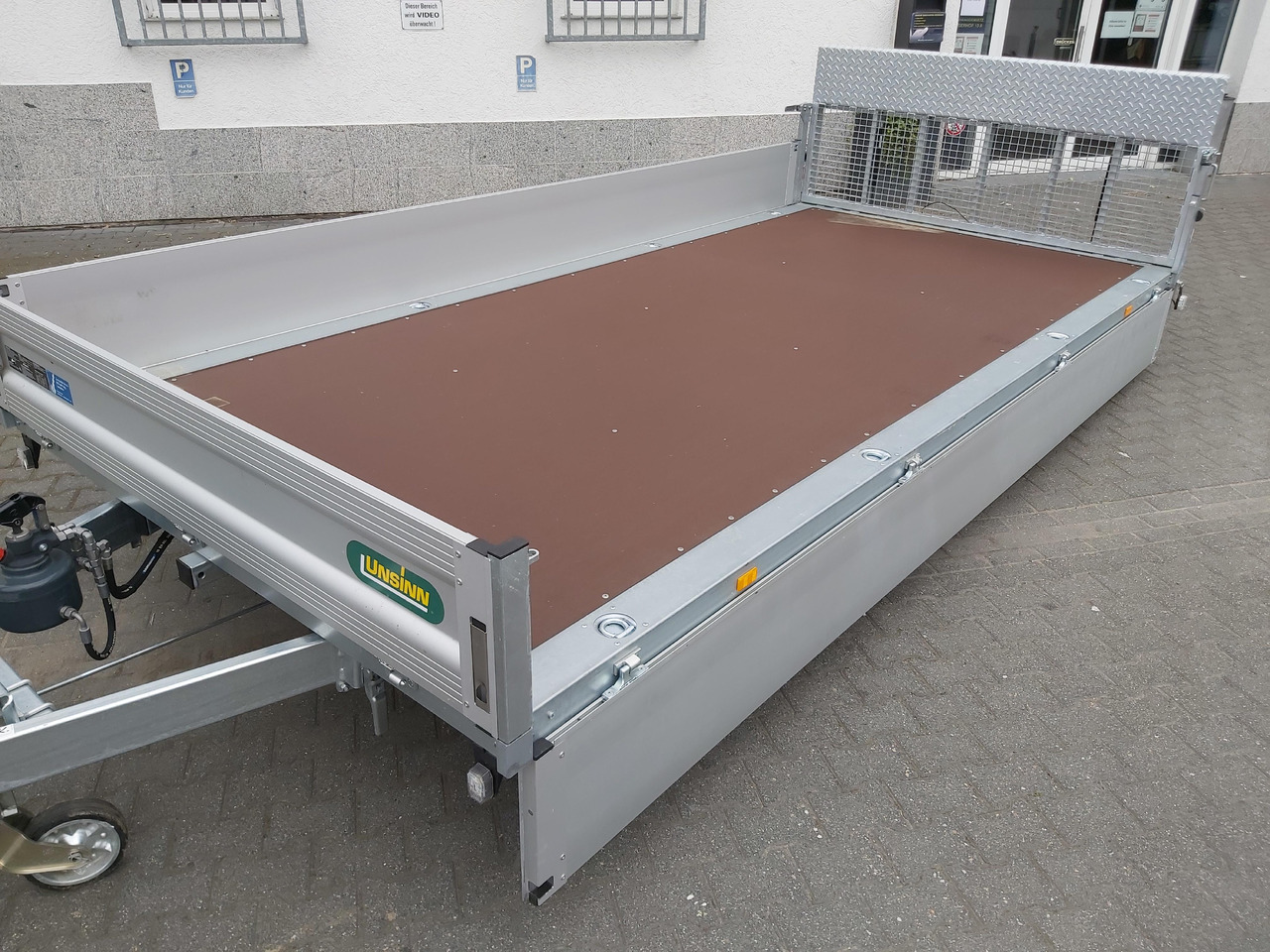 Прицеп бортовой/ Платформа Unsinn Maschinentransporter PKL 3042-10-2040 426x204x350cm easyload Alufelgen 3000kg: фото 6 Прицеп бортовой/ Платформа Unsinn Maschinentransporter PKL 3042-10-2040 426x204x350cm easyload Alufelgen 3000kg: фото 6