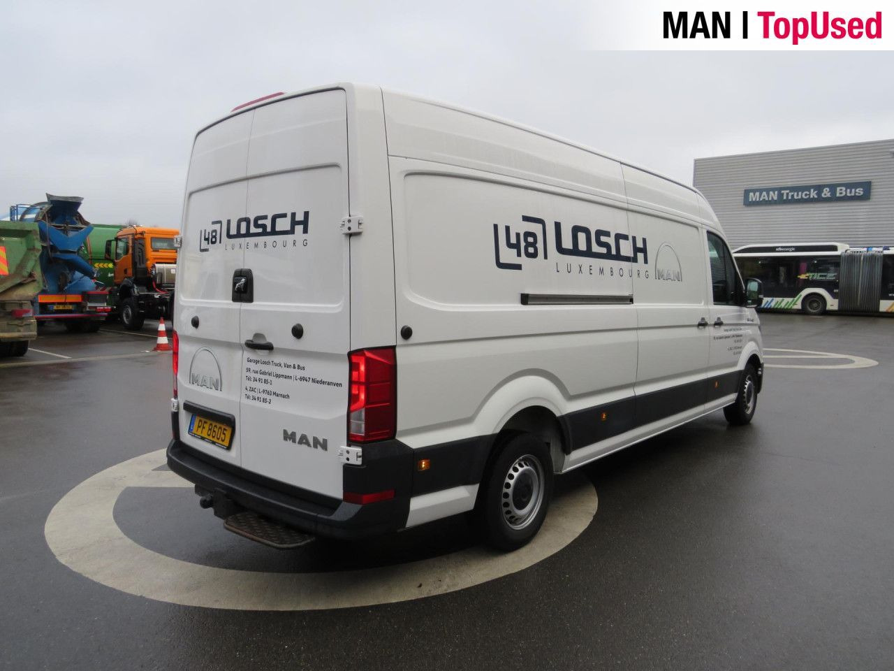 Цельнометаллический фургон MAN TGE 3.140 4X2F L4H3 SB Kasten MAN TGE 3.140 4X2F L4H3 SB Kasten Klima ZV: фото 6