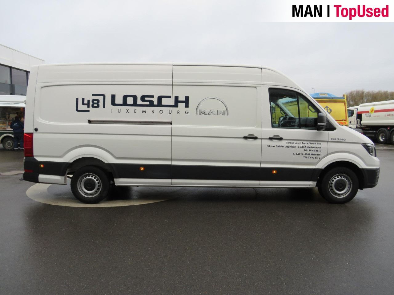 Цельнометаллический фургон MAN TGE 3.140 4X2F L4H3 SB Kasten MAN TGE 3.140 4X2F L4H3 SB Kasten Klima ZV: фото 7