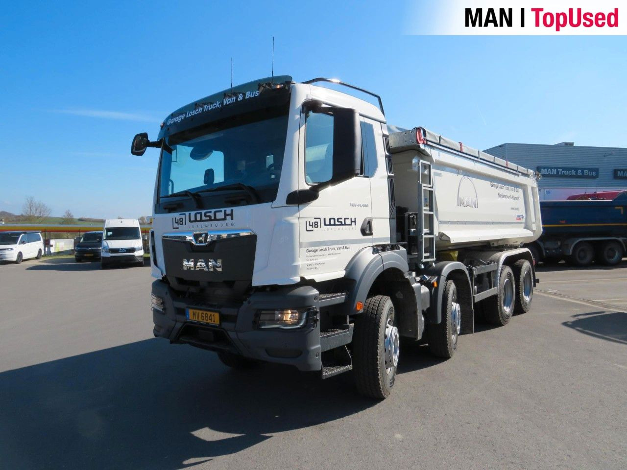 MAN TGS 41.480 8x4 BB CH Schmitz Muldenkipper - Портальный бункеровоз: фото 2 MAN TGS 41.480 8x4 BB CH Schmitz Muldenkipper - Портальный бункеровоз: фото 2
