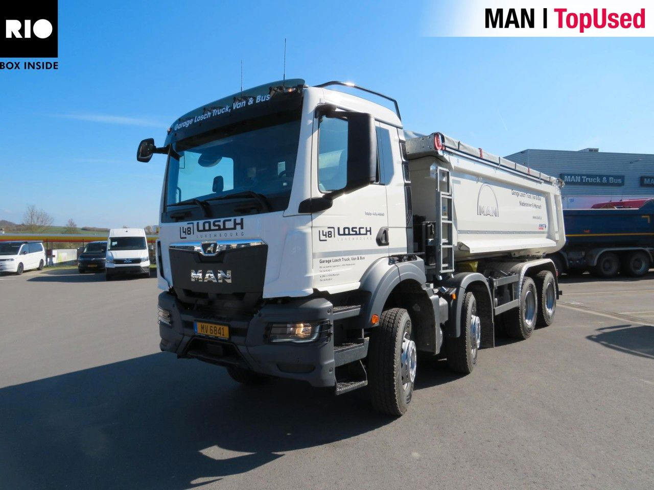 MAN TGS 41.480 8x4 BB CH Schmitz Muldenkipper - Портальный бункеровоз: фото 1 MAN TGS 41.480 8x4 BB CH Schmitz Muldenkipper - Портальный бункеровоз: фото 1