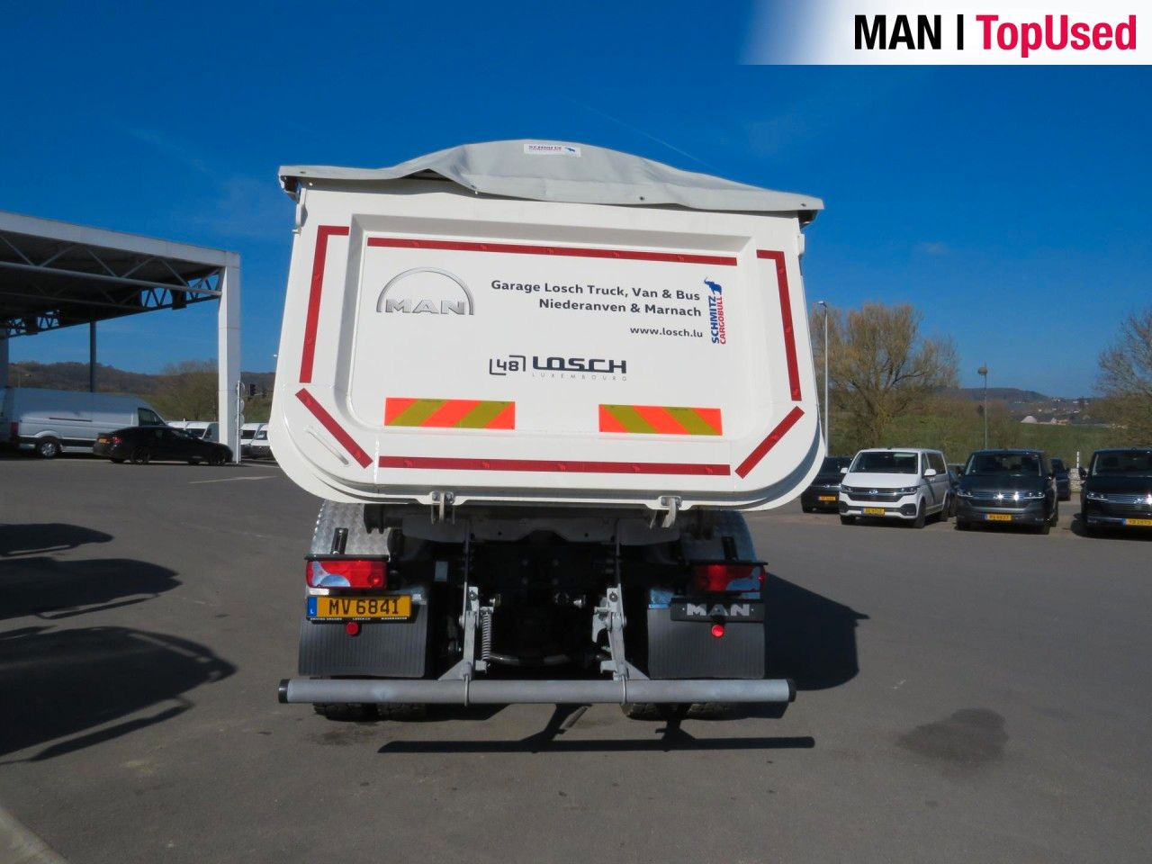 MAN TGS 41.480 8x4 BB CH Schmitz Muldenkipper - Портальный бункеровоз: фото 5 MAN TGS 41.480 8x4 BB CH Schmitz Muldenkipper - Портальный бункеровоз: фото 5
