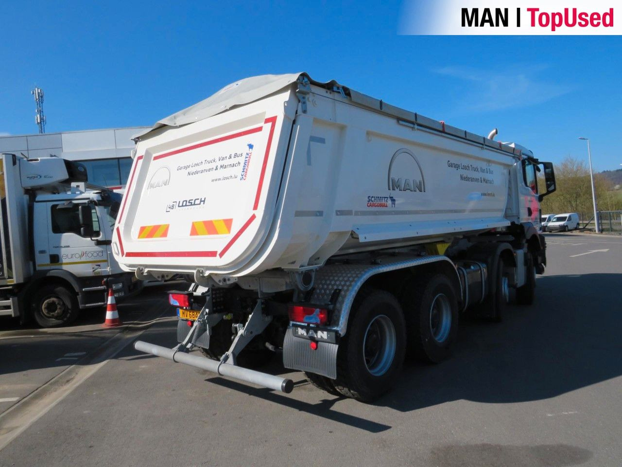 MAN TGS 41.480 8x4 BB CH Schmitz Muldenkipper - Портальный бункеровоз: фото 5 MAN TGS 41.480 8x4 BB CH Schmitz Muldenkipper - Портальный бункеровоз: фото 5