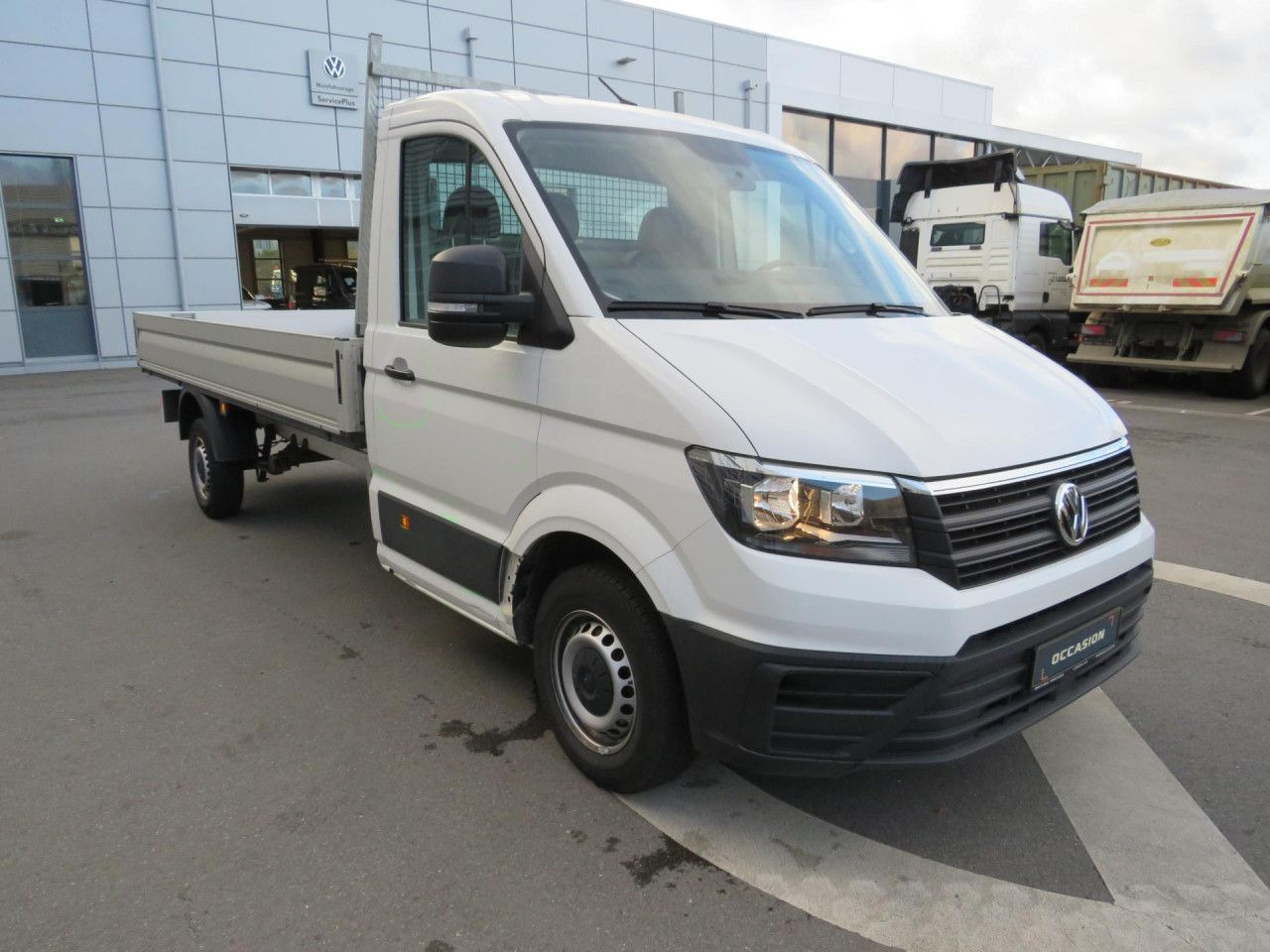 Малотоннажный бортовой грузовик Volkswagen Crafter 35 L4 EK Pritsche Euro6 Klima AHK ZV: фото 8