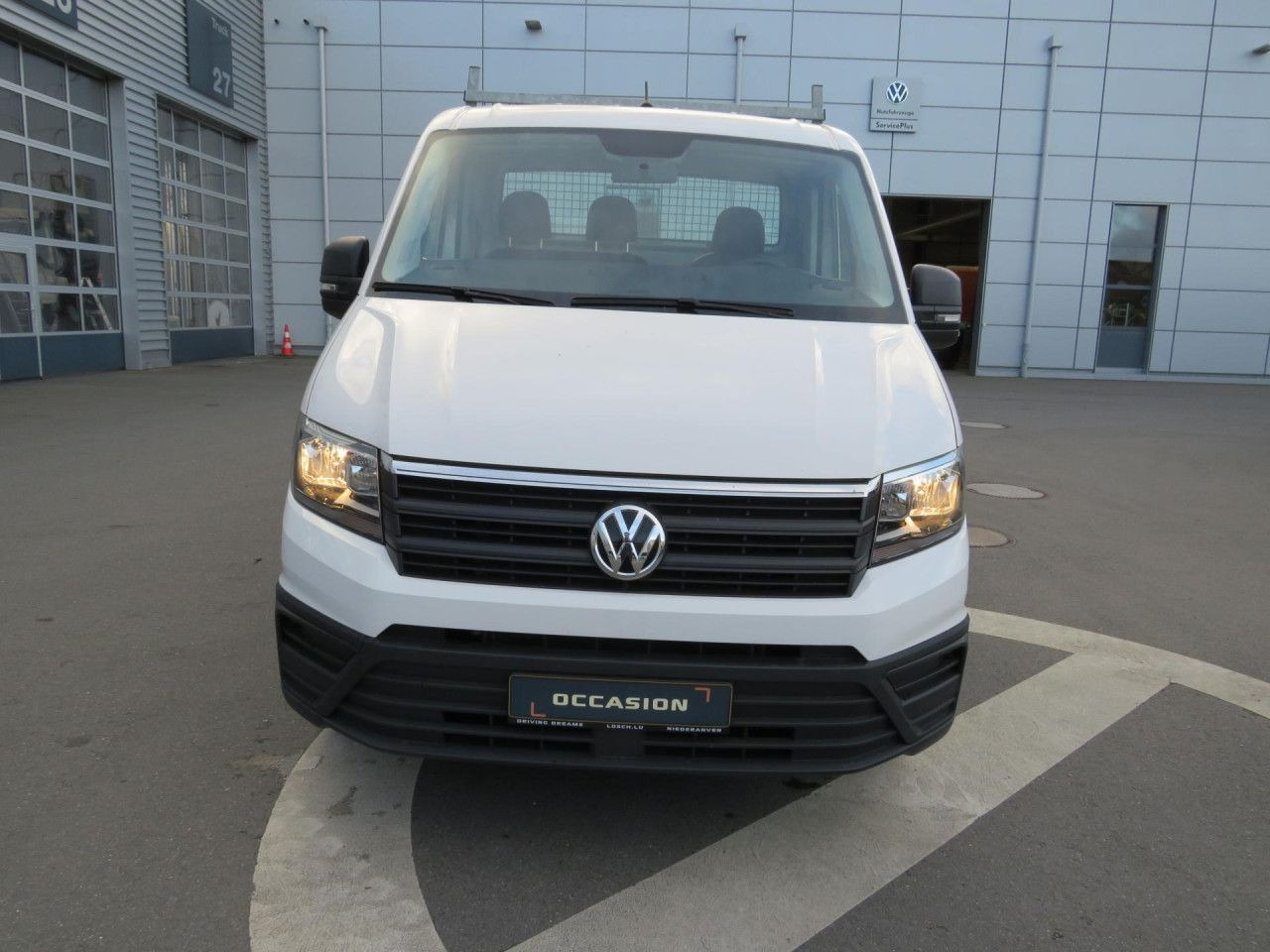 Малотоннажный бортовой грузовик Volkswagen Crafter 35 L4 EK Pritsche Euro6 Klima AHK ZV: фото 9