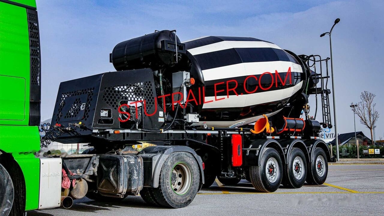 STU 14,7m3 Concrete Mixer Trailer - Полуприцеп бетоносмеситель: фото 4 STU 14,7m3 Concrete Mixer Trailer - Полуприцеп бетоносмеситель: фото 4