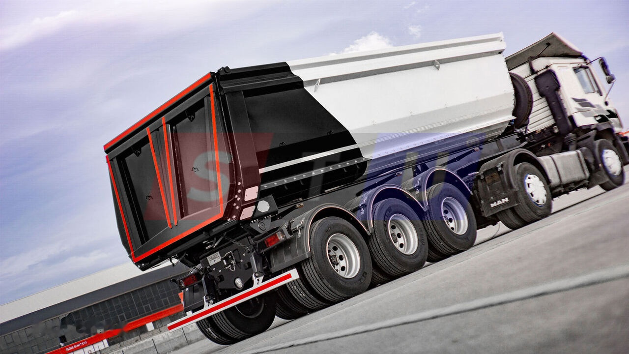 STU 3 AXLE TIPPER TRAILER / 3 ESSİEUX REMORQUE BENNE - Самосвальный полуприцеп: фото 2 STU 3 AXLE TIPPER TRAILER / 3 ESSİEUX REMORQUE BENNE - Самосвальный полуприцеп: фото 2