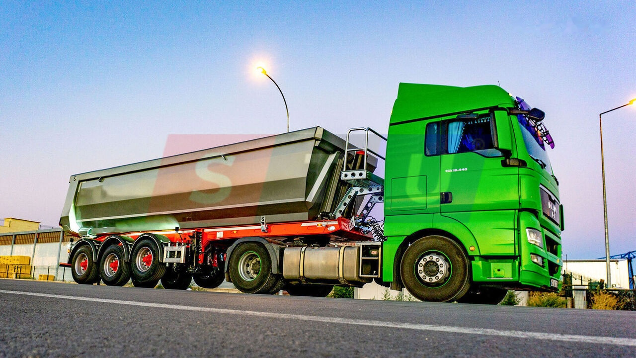 Новый Самосвальный полуприцеп STU 3 Axle Tipper Trailer / Pool Type: фото 13