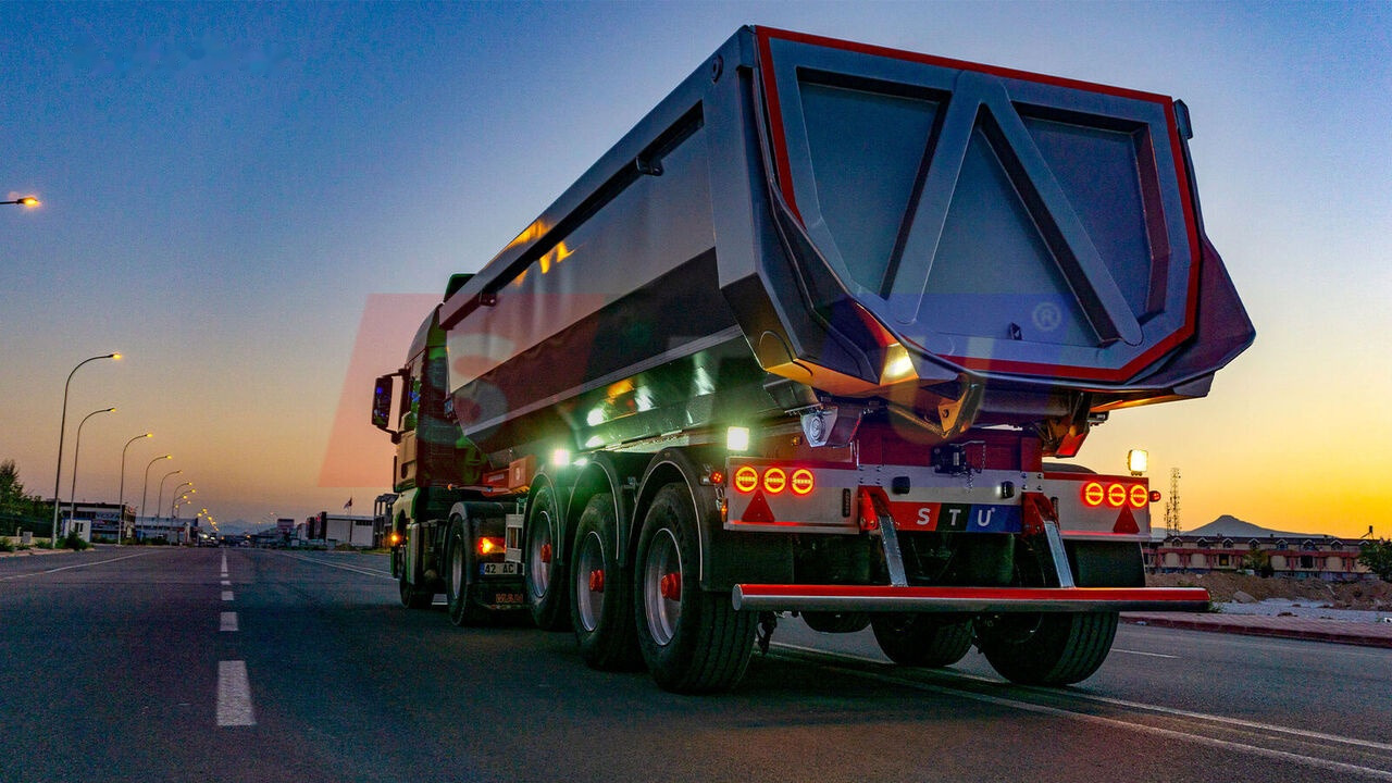 Новый Самосвальный полуприцеп STU 3 Axle Tipper Trailer / Pool Type: фото 8