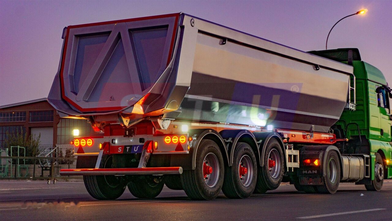 Новый Самосвальный полуприцеп STU 3 Axle Tipper Trailer / Pool Type: фото 11