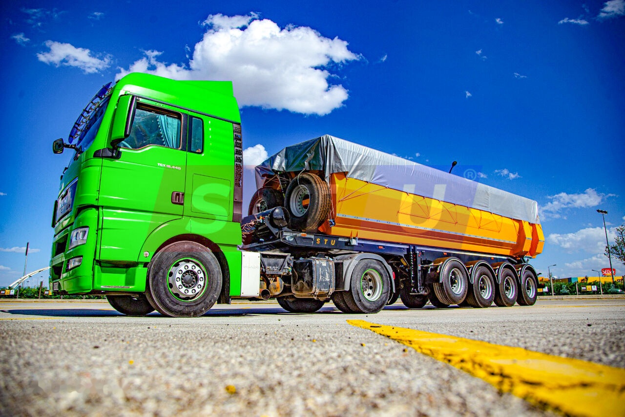 STU 4 AXLE TIPPER TRAILER / 4 ESSİEUX BENNE REMORQUE - Самосвальный полуприцеп: фото 5 STU 4 AXLE TIPPER TRAILER / 4 ESSİEUX BENNE REMORQUE - Самосвальный полуприцеп: фото 5