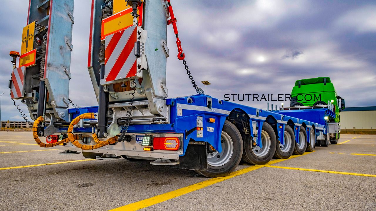 STU 5 Axle Hydraulic Steering Extendable Low Laoder в лизинг STU 5 Axle Hydraulic Steering Extendable Low Laoder: фото 8