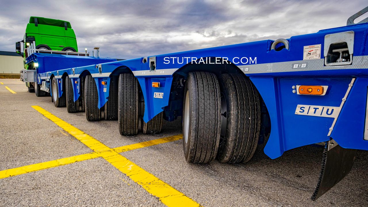 STU 5 Axle Hydraulic Steering Extendable Low Laoder в лизинг STU 5 Axle Hydraulic Steering Extendable Low Laoder: фото 13