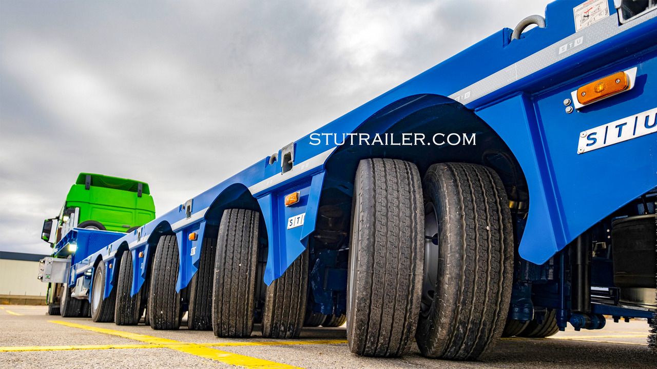 STU 5 Axle Hydraulic Steering Extendable Low Laoder в лизинг STU 5 Axle Hydraulic Steering Extendable Low Laoder: фото 14