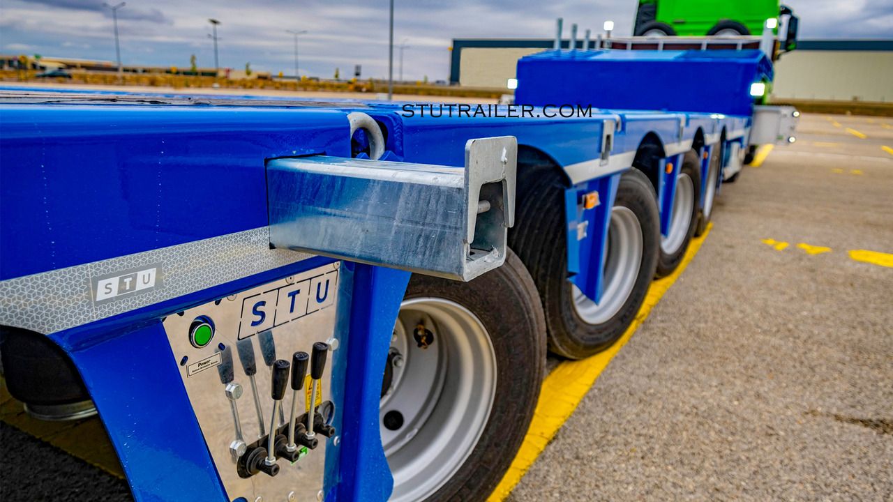 STU 5 Axle Hydraulic Steering Extendable Low Laoder в лизинг STU 5 Axle Hydraulic Steering Extendable Low Laoder: фото 9