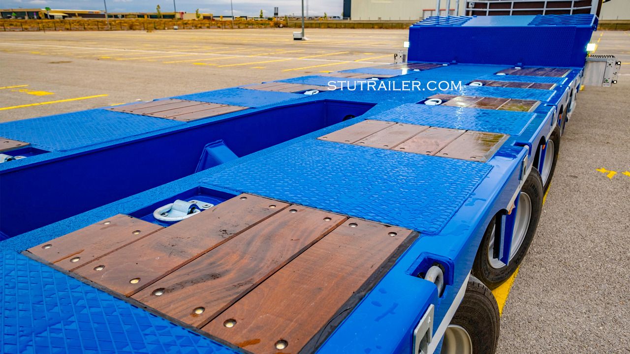 STU 5 Axle Hydraulic Steering Extendable Low Laoder в лизинг STU 5 Axle Hydraulic Steering Extendable Low Laoder: фото 10