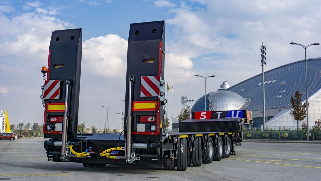 Новый Низкорамный полуприцеп STU 5 Axle Lowbed / Extendable: фото 5 Новый Низкорамный полуприцеп STU 5 Axle Lowbed / Extendable: фото 5