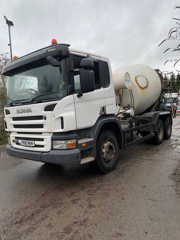 Scania P280 6x4 Concrete Mixer - Автобетоносмеситель: фото 1 Scania P280 6x4 Concrete Mixer - Автобетоносмеситель: фото 1