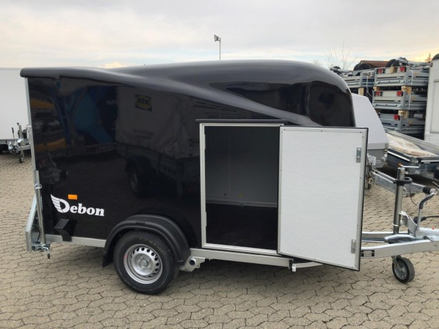 Cheval Liberte Debon Cargo 2 Poly + Türe schwarz 1300 kg, 100 km/h, 300x155x168cm - Прицеп-фургон: фото 3 Cheval Liberte Debon Cargo 2 Poly + Türe schwarz 1300 kg, 100 km/h, 300x155x168cm - Прицеп-фургон: фото 3