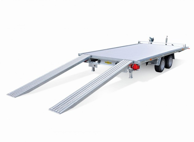 Новый Прицеп-автовоз Humbaur Autotransportanhänger Universal 3500, 4000 x 2030 mm, 3,5 to.: фото 8