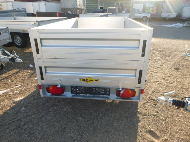 Humbaur HA 132513 mit KV und Bordwandaufsatz, 1300 kg, 2510 x 1310 x 350mm - Прицеп для легкового автомобиля: фото 4 Humbaur HA 132513 mit KV und Bordwandaufsatz, 1300 kg, 2510 x 1310 x 350mm - Прицеп для легкового автомобиля: фото 4