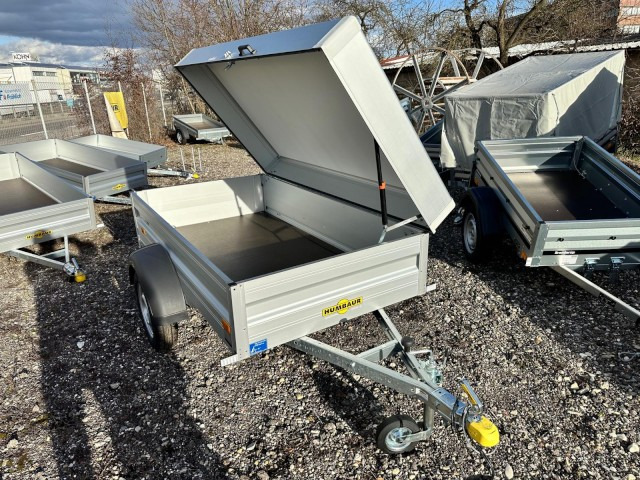 Humbaur HA 752111 FS mit Holz-Alu Deckel, 750 kg, 2050 x 1100 x 520 mm - Прицеп для легкового автомобиля: фото 1 Humbaur HA 752111 FS mit Holz-Alu Deckel, 750 kg, 2050 x 1100 x 520 mm - Прицеп для легкового автомобиля: фото 1