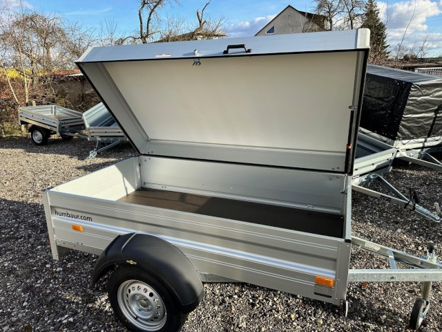 Humbaur HA 752111 FS mit Holz-Alu Deckel, 750 kg, 2050 x 1100 x 520 mm - Прицеп для легкового автомобиля: фото 3 Humbaur HA 752111 FS mit Holz-Alu Deckel, 750 kg, 2050 x 1100 x 520 mm - Прицеп для легкового автомобиля: фото 3