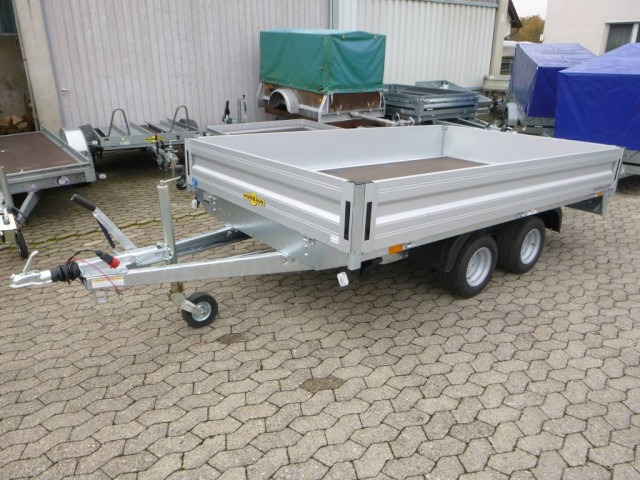 Humbaur HN 253118 Hochlader 2,5 to. 3100 x 1850 x 350 mm - Прицеп для легкового автомобиля: фото 1 Humbaur HN 253118 Hochlader 2,5 to. 3100 x 1850 x 350 mm - Прицеп для легкового автомобиля: фото 1