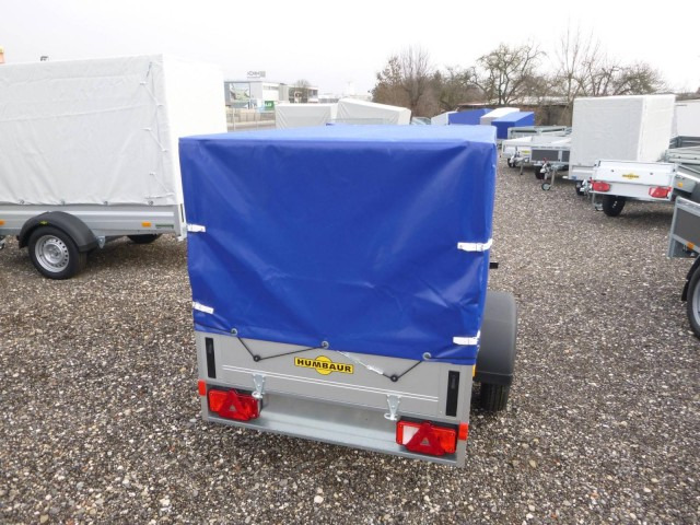 Humbaur Startrailer H 752010 mit Hochplane 750 kg 2050x1095x300mm - Прицеп для легкового автомобиля: фото 5 Humbaur Startrailer H 752010 mit Hochplane 750 kg 2050x1095x300mm - Прицеп для легкового автомобиля: фото 5