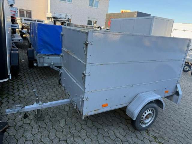 Humbaur Tieflader mit BW-Aufsatz 750 kg, 2050 x 1100 x 900 mm - Прицеп для легкового автомобиля: фото 3 Humbaur Tieflader mit BW-Aufsatz 750 kg, 2050 x 1100 x 900 mm - Прицеп для легкового автомобиля: фото 3