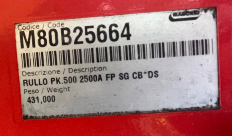 Maschio Rullo Packer 500 - Активная борона: фото 5 Maschio Rullo Packer 500 - Активная борона: фото 5