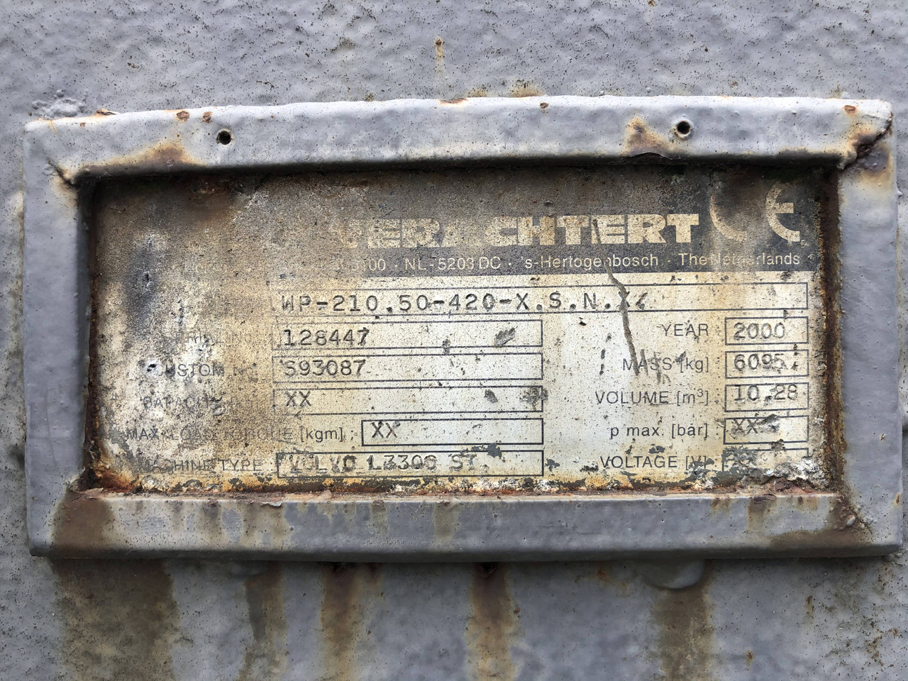 Verachtert loader bucket 4200 mm Volvo - Ковш для погрузчика: фото 5 Verachtert loader bucket 4200 mm Volvo - Ковш для погрузчика: фото 5