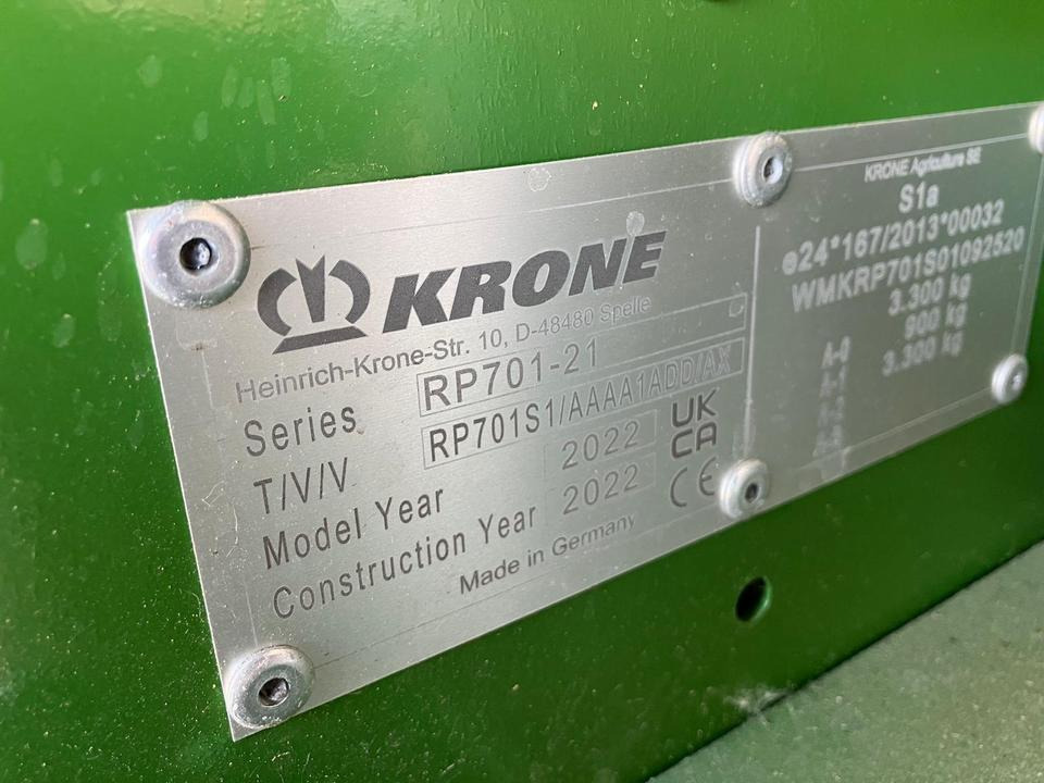 Krone Comprima F 155 XC Rundballenpresse Lagermaschine - Пресс-подборщик рулонный: фото 5 Krone Comprima F 155 XC Rundballenpresse Lagermaschine - Пресс-подборщик рулонный: фото 5