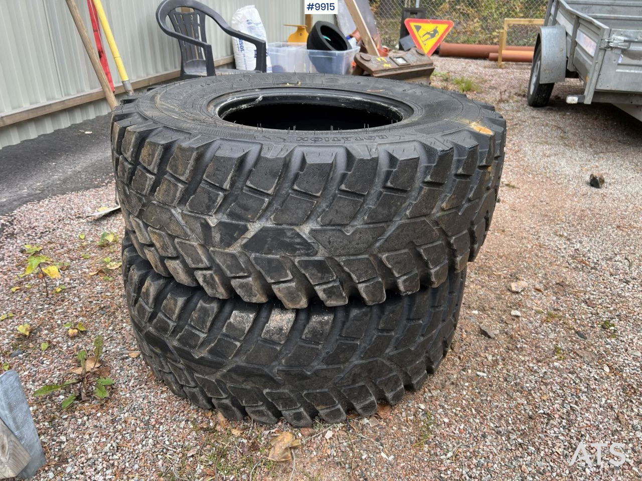 2 st NOKIAN 340/80R18 däck - Шина для Строительной техники: фото 1 2 st NOKIAN 340/80R18 däck - Шина для Строительной техники: фото 1