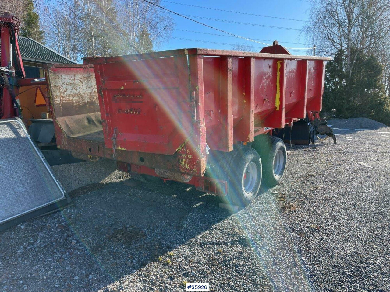 Bigab 7-10 hook truck trailer with flat - Прицеп мультилифт/ Бункеровоз: фото 5 Bigab 7-10 hook truck trailer with flat - Прицеп мультилифт/ Бункеровоз: фото 5