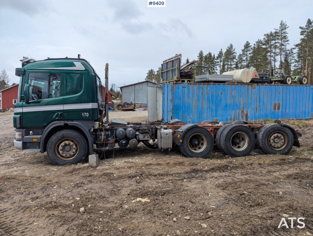 Chassi Scania P124 8X4 (see video) - Грузовик-шасси: фото 2 Chassi Scania P124 8X4 (see video) - Грузовик-шасси: фото 2