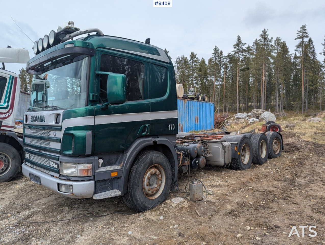 Chassi Scania P124 8X4 (see video) - Грузовик-шасси: фото 1 Chassi Scania P124 8X4 (see video) - Грузовик-шасси: фото 1