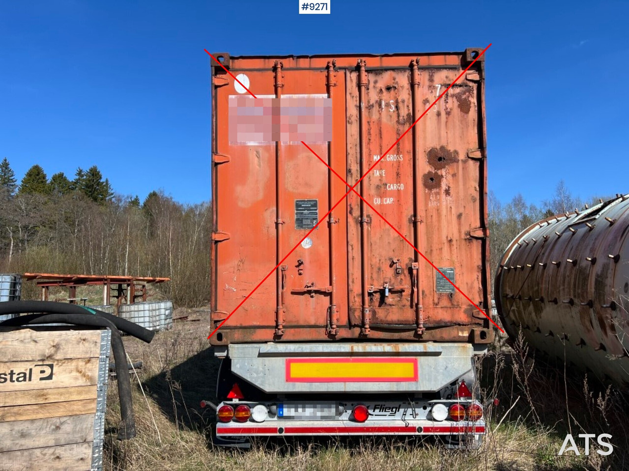 Container trailer- FLIEGL - Полуприцеп-контейнеровоз/ Сменный кузов: фото 3 Container trailer- FLIEGL - Полуприцеп-контейнеровоз/ Сменный кузов: фото 3