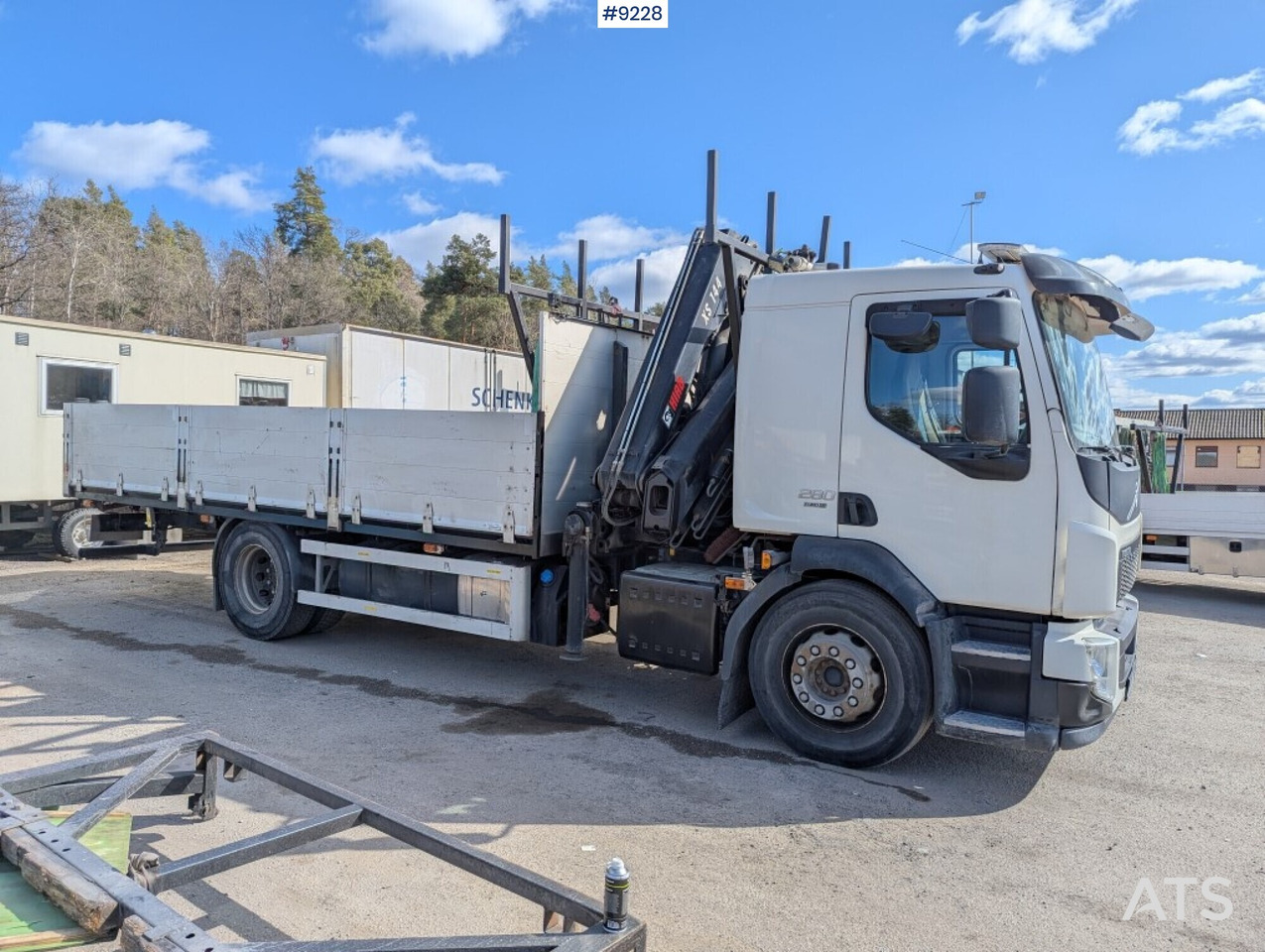 Crane Truck Volvo FL 280 4X2 with HIAB XS 144 E-5 crane (SEE VIDEO) - Автоманипулятор: фото 2 Crane Truck Volvo FL 280 4X2 with HIAB XS 144 E-5 crane (SEE VIDEO) - Автоманипулятор: фото 2